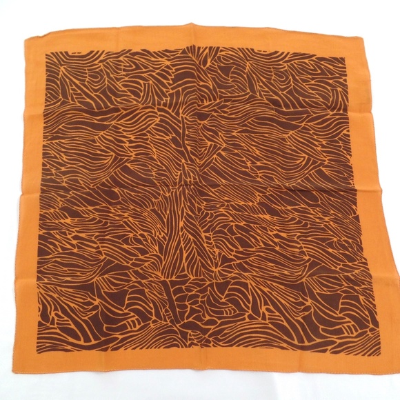 Sundance Accessories - Sundance Catalog Silk Scarf Orange Brown